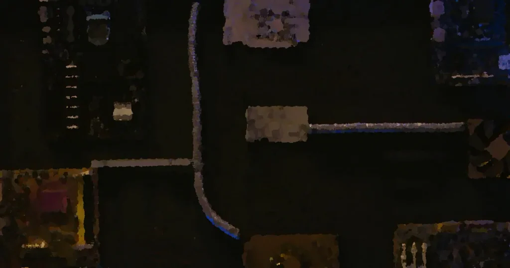 Artistic arrangement of circuit boards and cables symbolizes modern technology.
