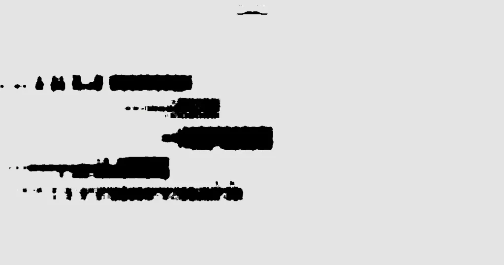 Abstract black and white graphic featuring a multimodal model pattern with various shapes.