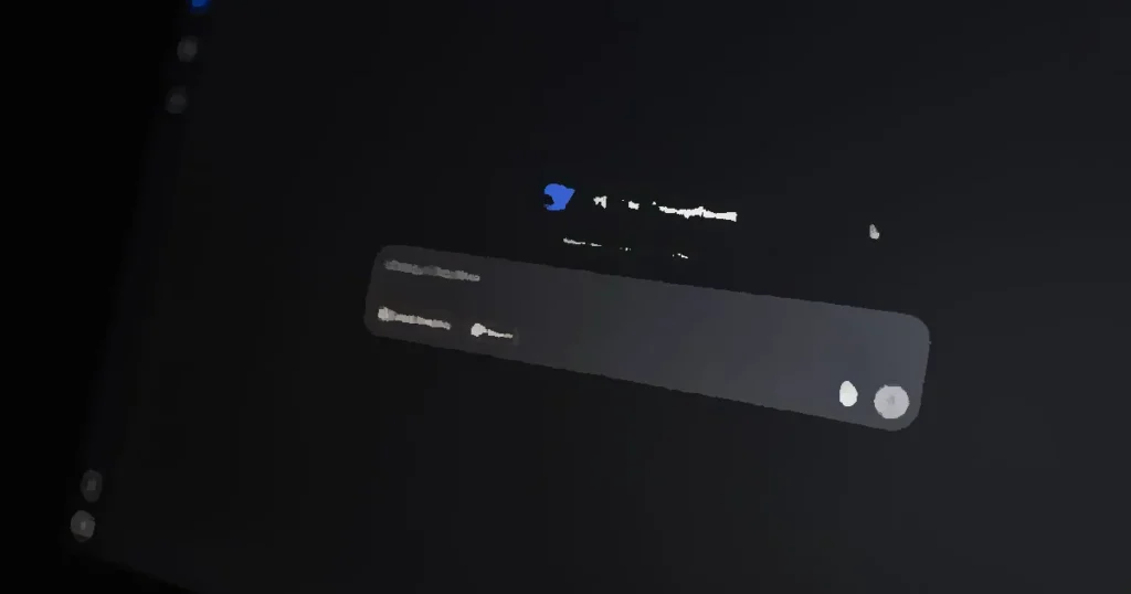 Close-up of an AI-driven chat interface on a computer screen, showcasing modern AI technology.